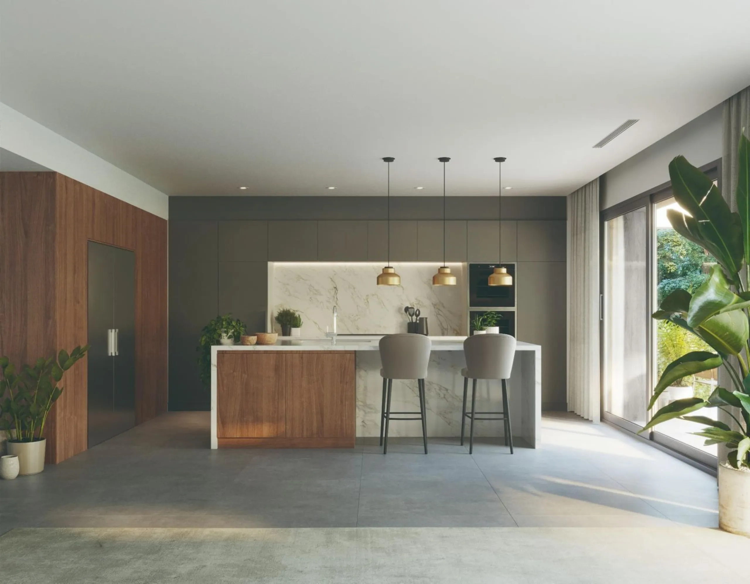 New-Build Villa on the Front Line of the Golf Course with Contemporary Design in La Roca del Valles, Barcelona