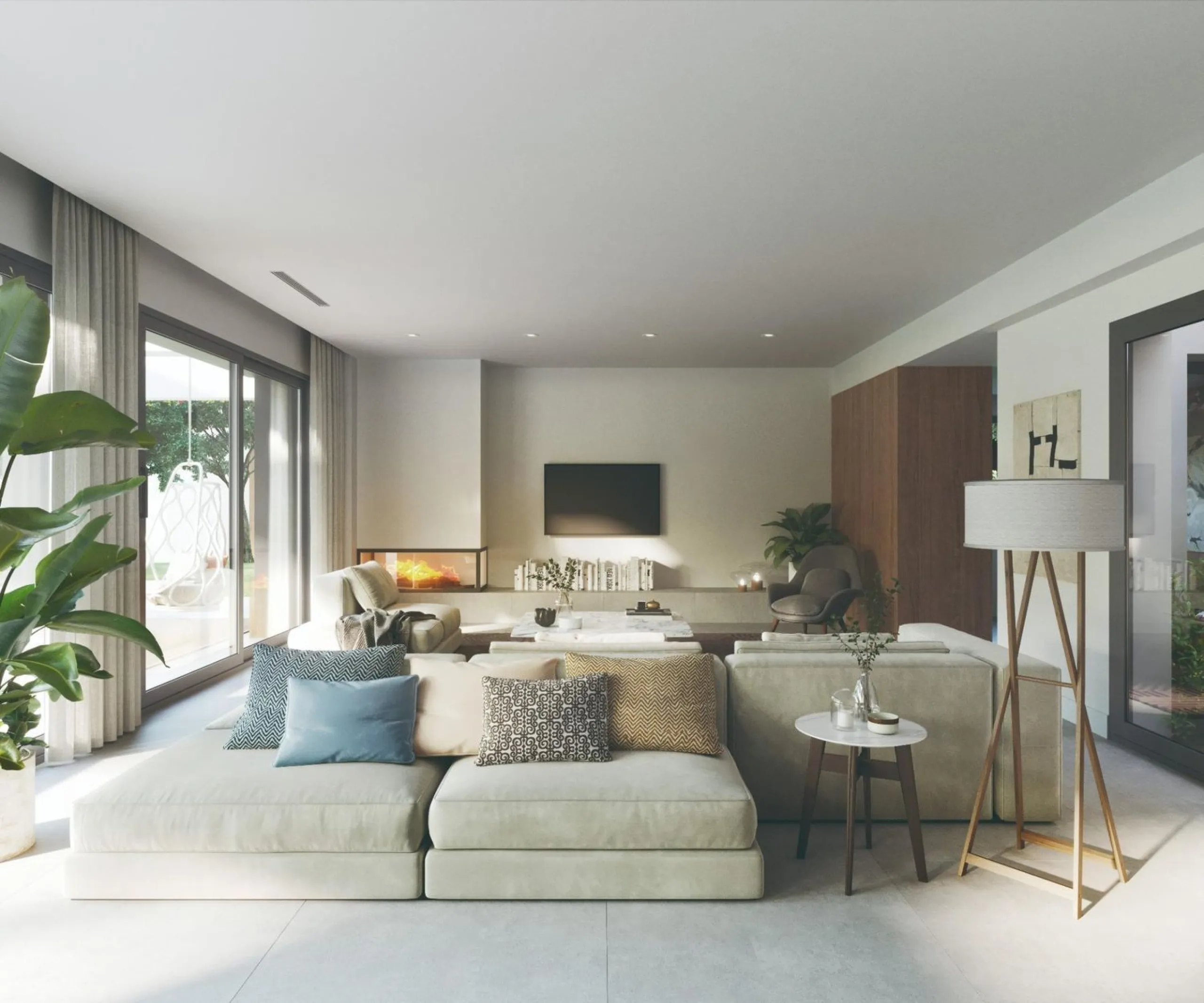 New-Build Villa on the Front Line of the Golf Course with Contemporary Design in La Roca del Valles, Barcelona