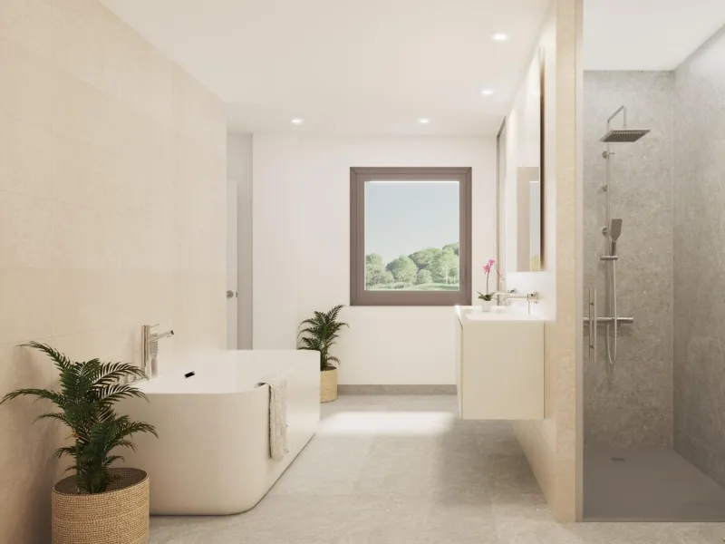 New-Build Villa on the Front Line of the Golf Course with Contemporary Design in La Roca del Valles, Barcelona