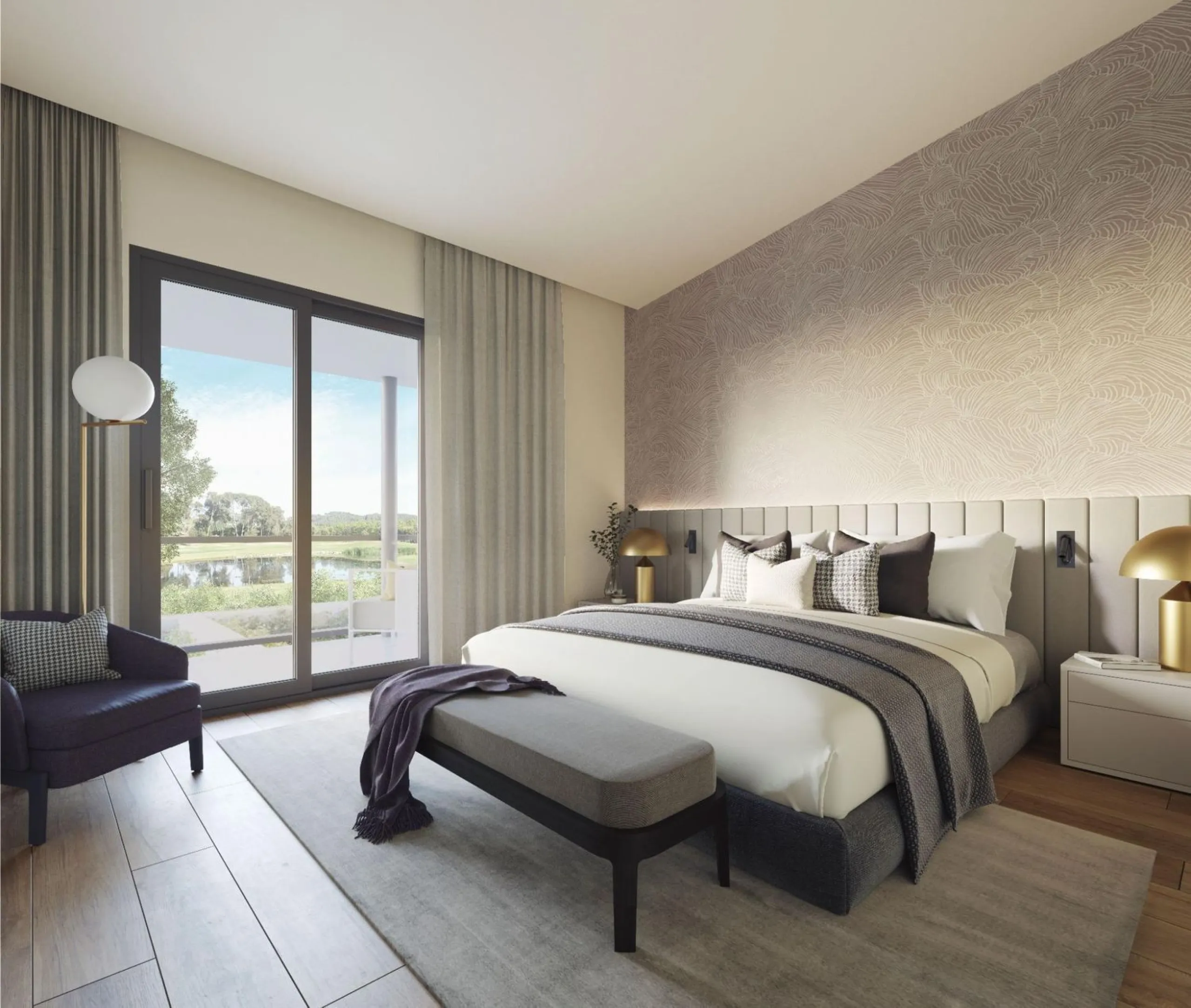 New-Build Villa on the Front Line of the Golf Course with Contemporary Design in La Roca del Valles, Barcelona