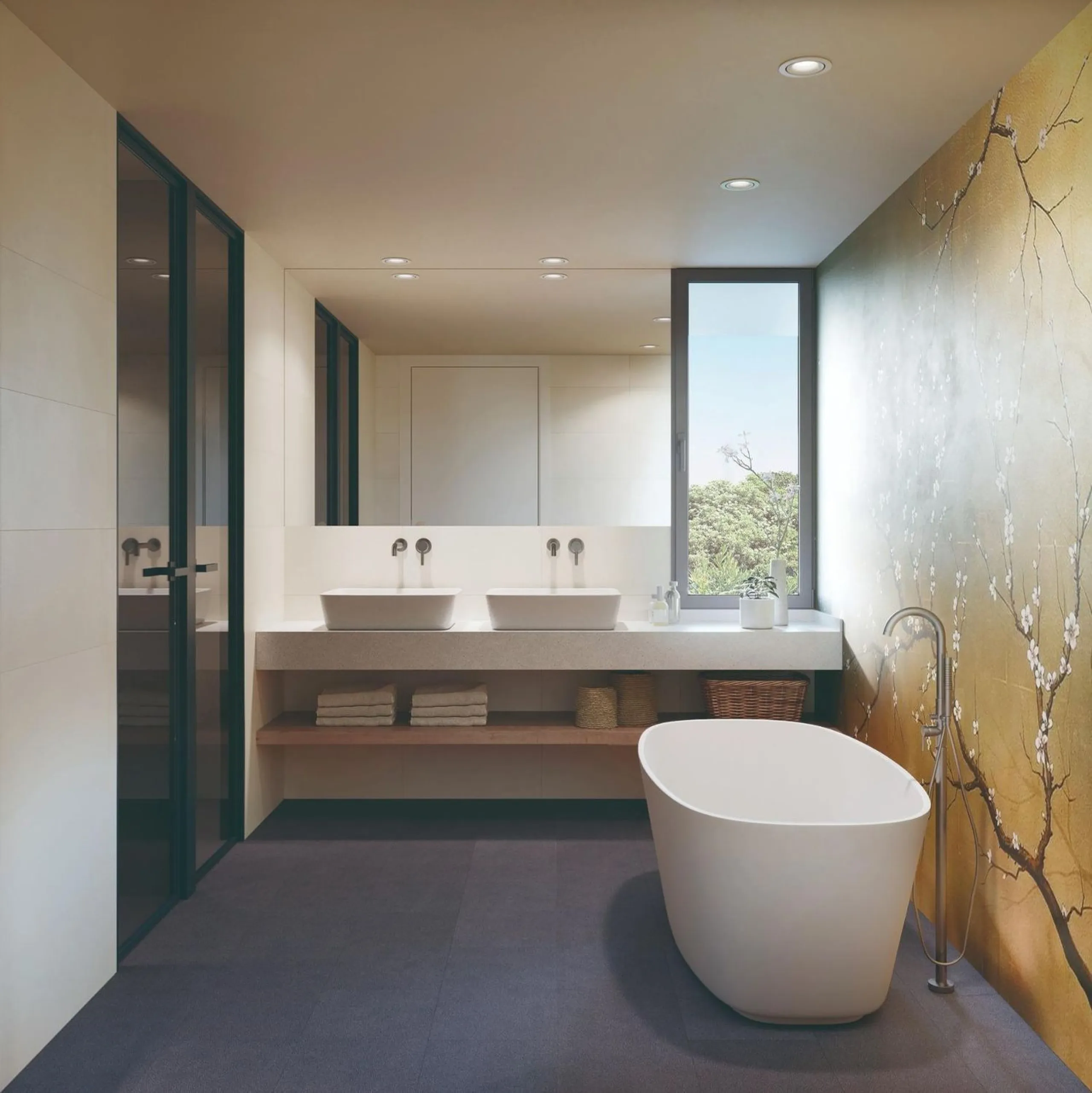 New-Build Villa on the Front Line of the Golf Course with Contemporary Design in La Roca del Valles, Barcelona