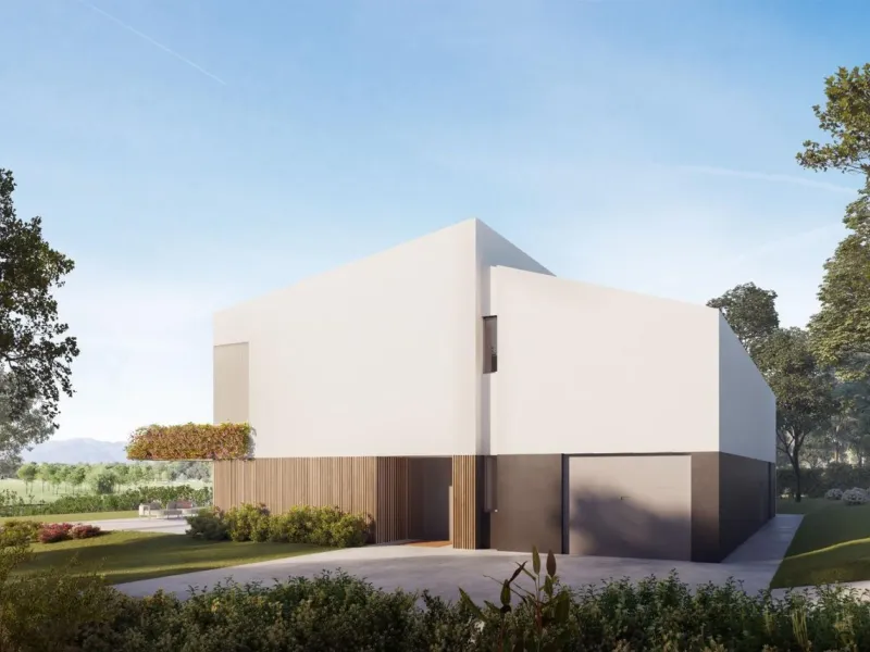 New-Build Villa on the Front Line of the Golf Course with Contemporary Design in La Roca del Valles, Barcelona