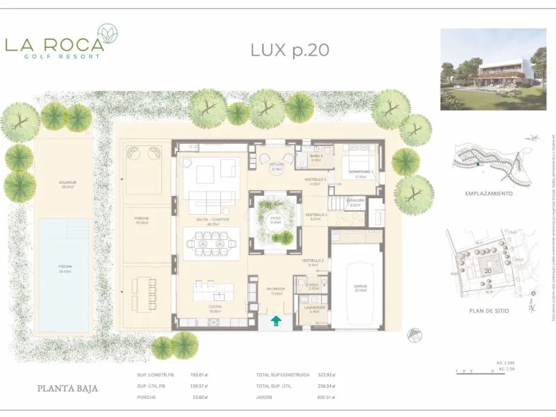 New-Build Villa on the Front Line of the Golf Course with Contemporary Design in La Roca del Valles, Barcelona