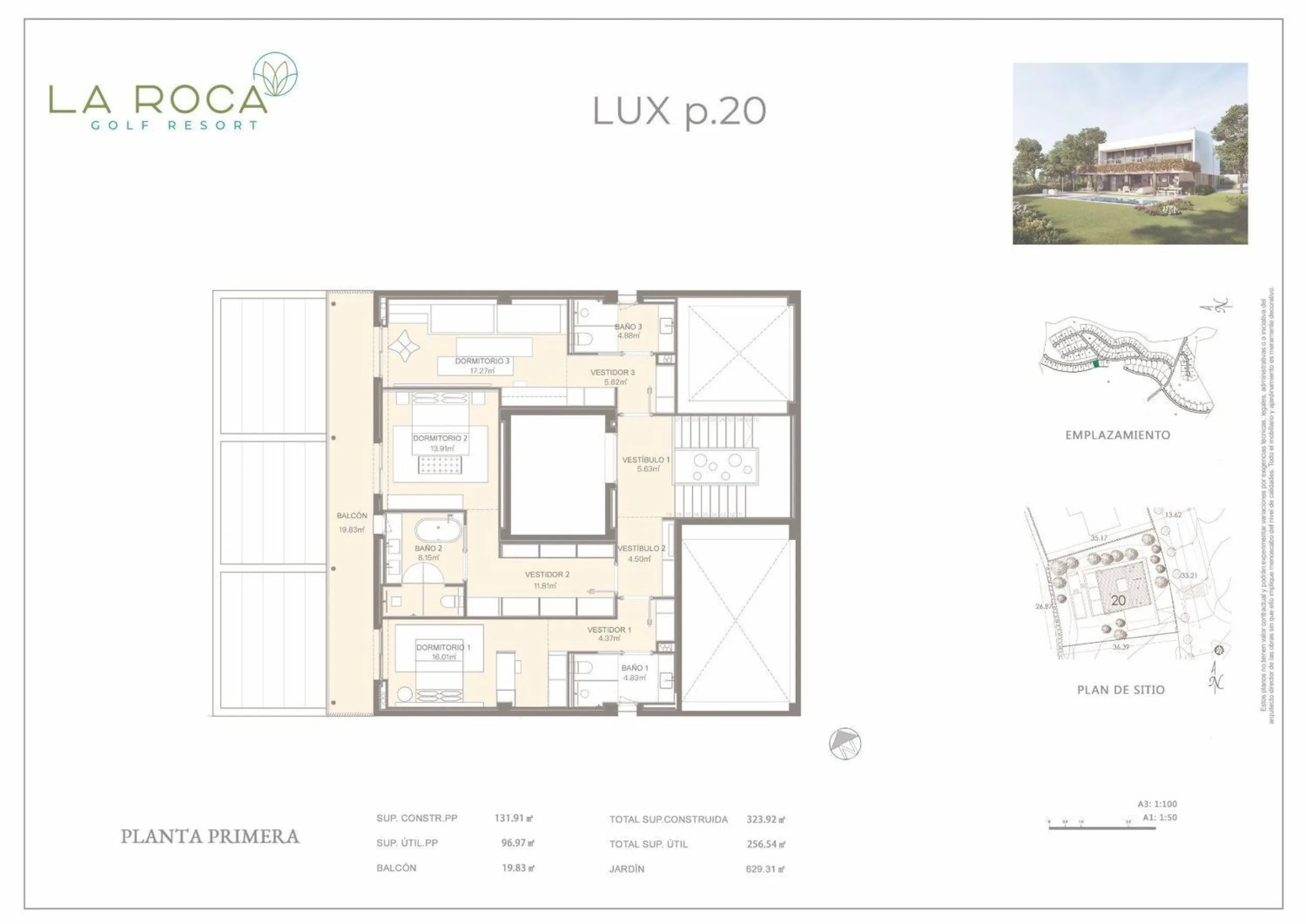 New-Build Villa on the Front Line of the Golf Course with Contemporary Design in La Roca del Valles, Barcelona