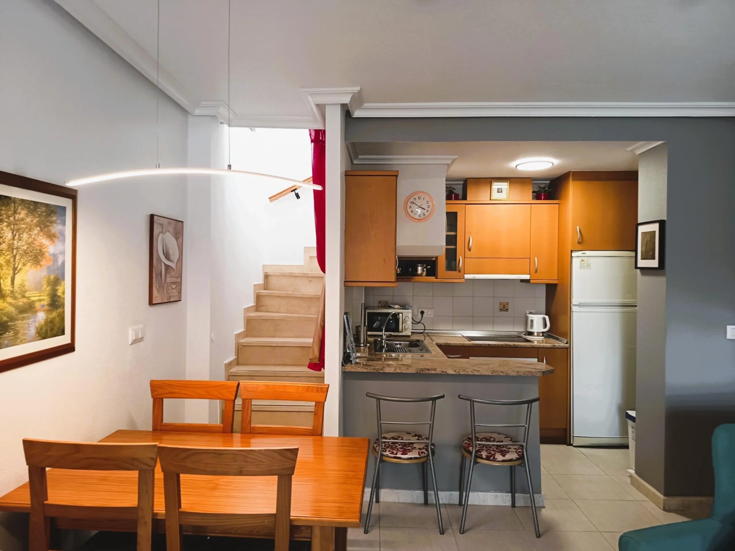 Penthouse with sun terrace and sea views in Cabo Roig