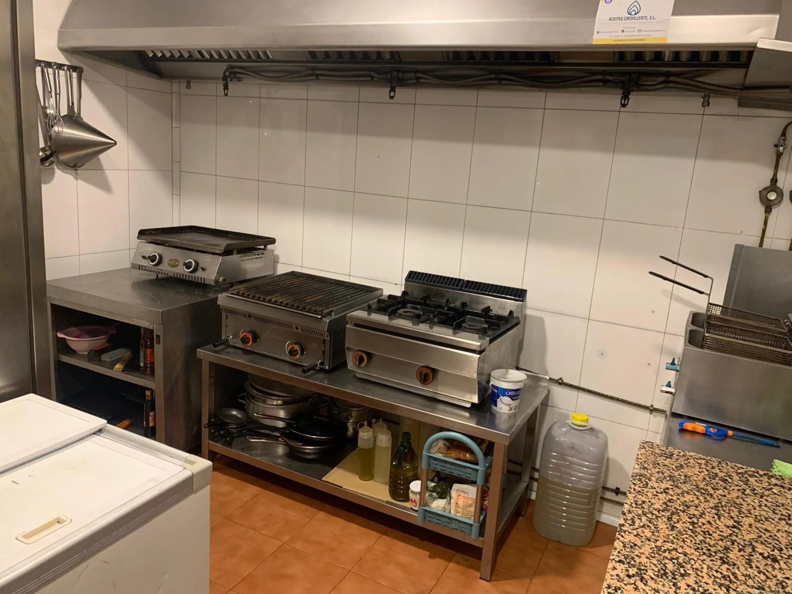 Operating restaurant «turnkey» near Los Locos and Del Cura beach