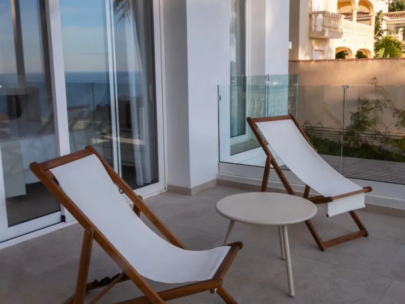 🌴 Villa moderna con vistas al mar en Altea