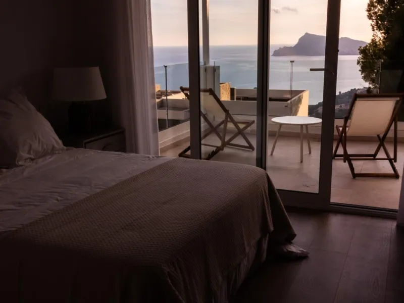 🌴 Villa moderna con vistas al mar en Altea