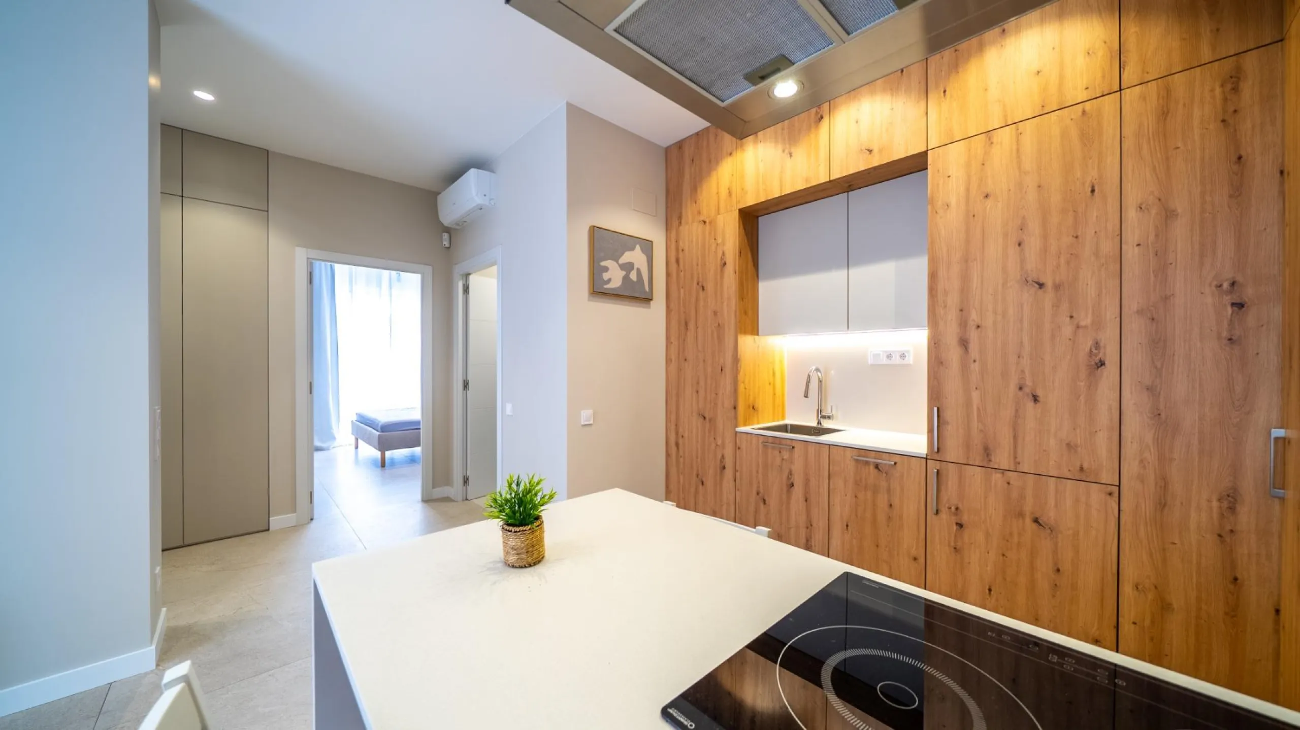 Apartamento moderno en planta baja en Alicante