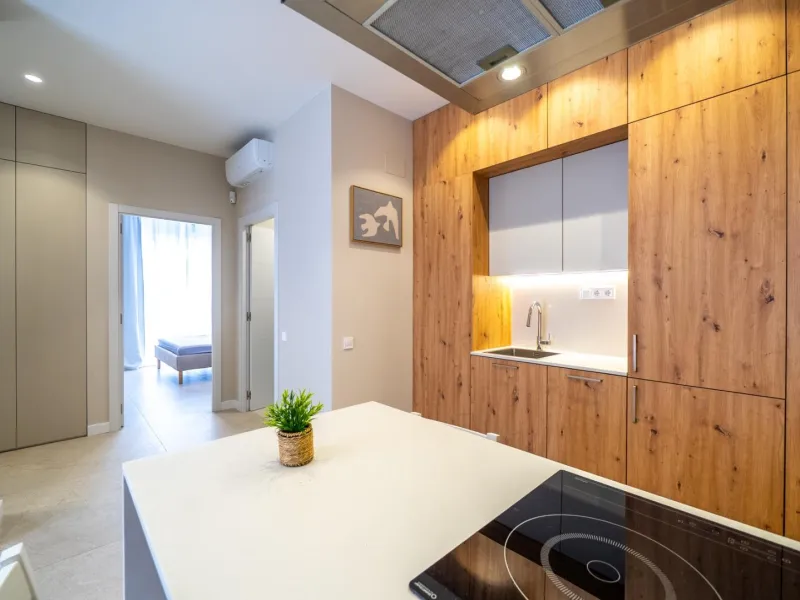 Apartamento moderno en planta baja en Alicante