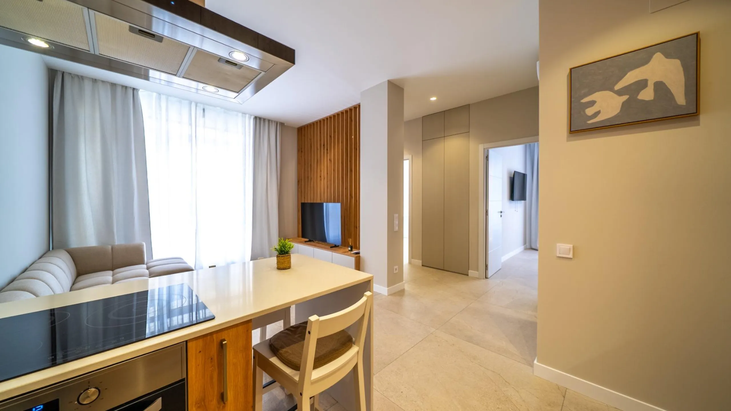 Apartamento moderno en planta baja en Alicante