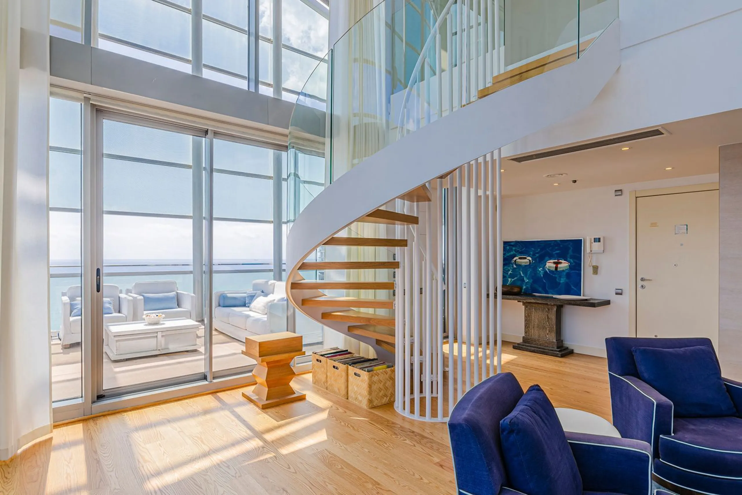 Duplex Penthouse with Panoramic Terrace and Sea Views in Diagonal Mar, Barcelona