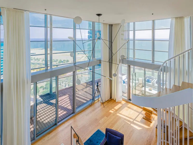 Duplex Penthouse with Panoramic Terrace and Sea Views in Diagonal Mar, Barcelona