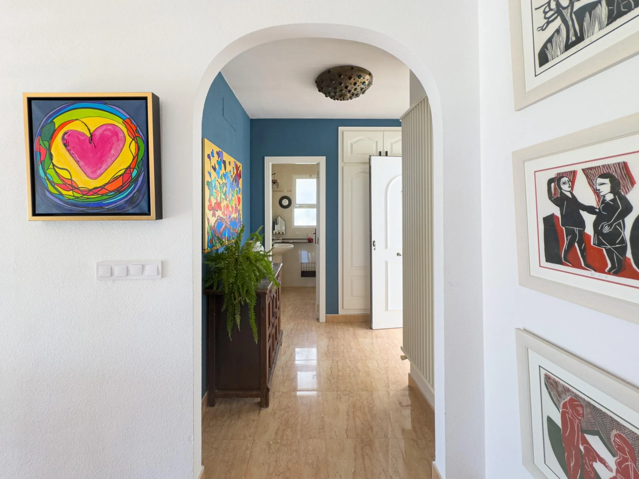 Beautiful villa with panoramic sea views in La Nucia