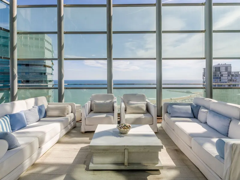 Duplex Penthouse with Panoramic Terrace and Sea Views in Diagonal Mar, Barcelona