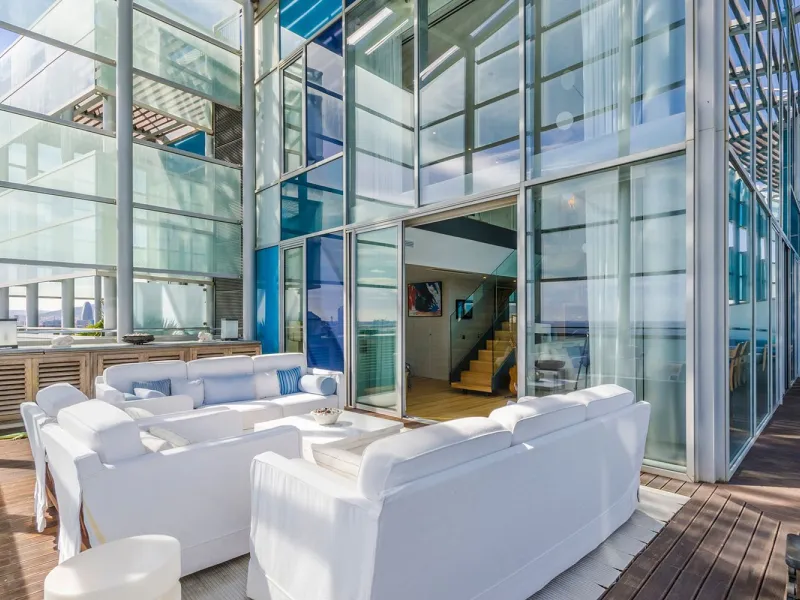 Duplex Penthouse with Panoramic Terrace and Sea Views in Diagonal Mar, Barcelona