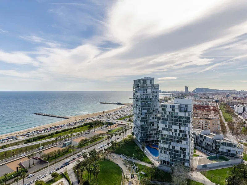 Duplex Penthouse with Panoramic Terrace and Sea Views in Diagonal Mar, Barcelona