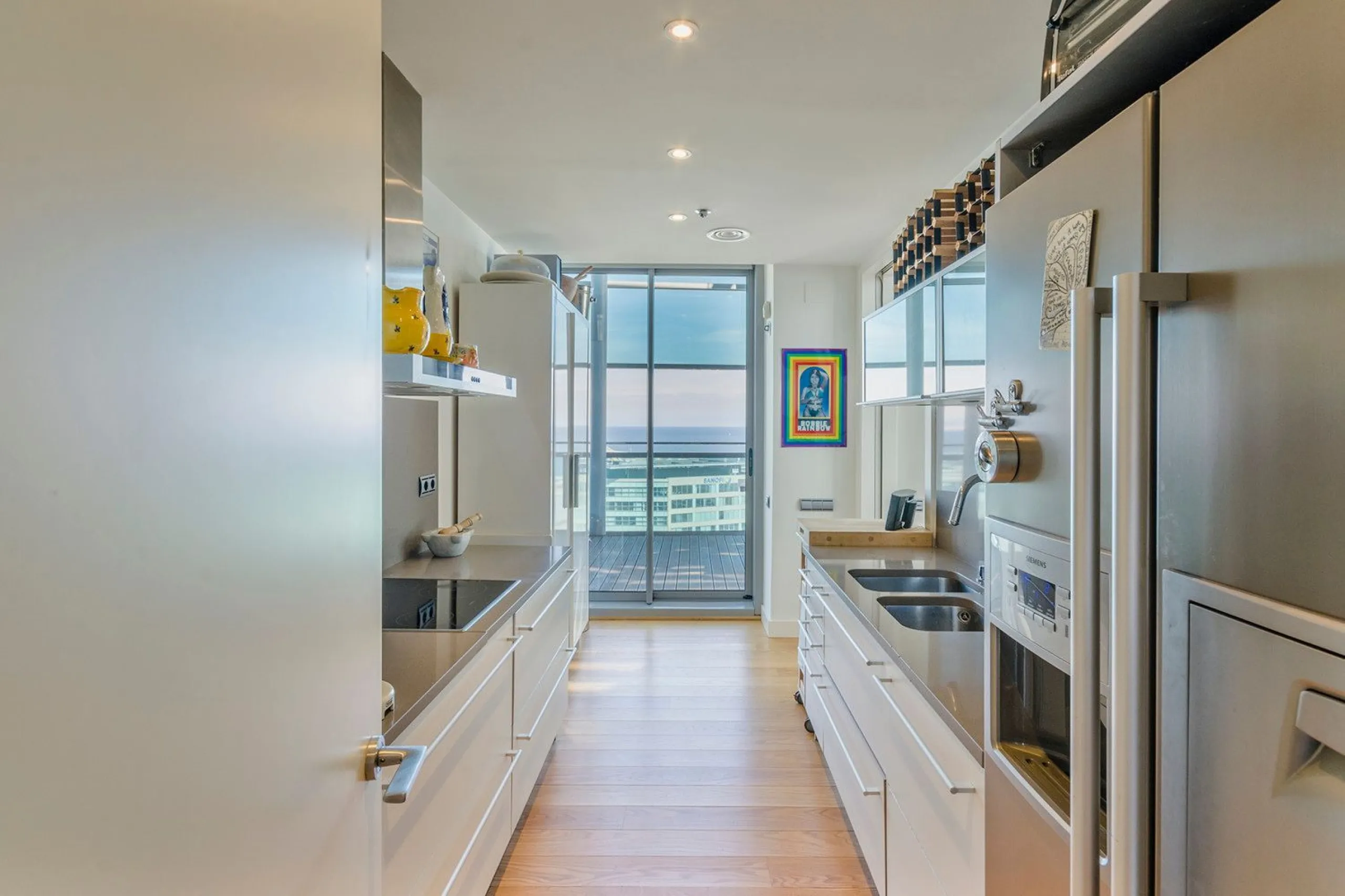 Duplex Penthouse with Panoramic Terrace and Sea Views in Diagonal Mar, Barcelona