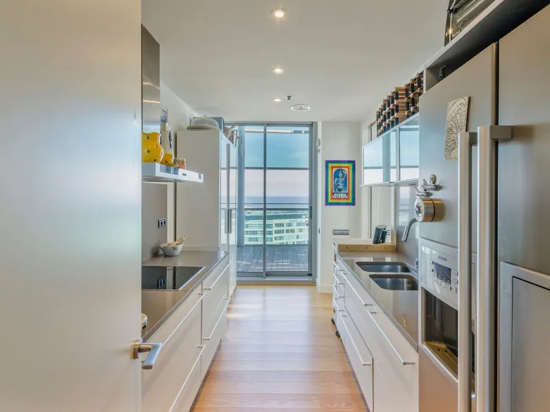 Duplex Penthouse with Panoramic Terrace and Sea Views in Diagonal Mar, Barcelona
