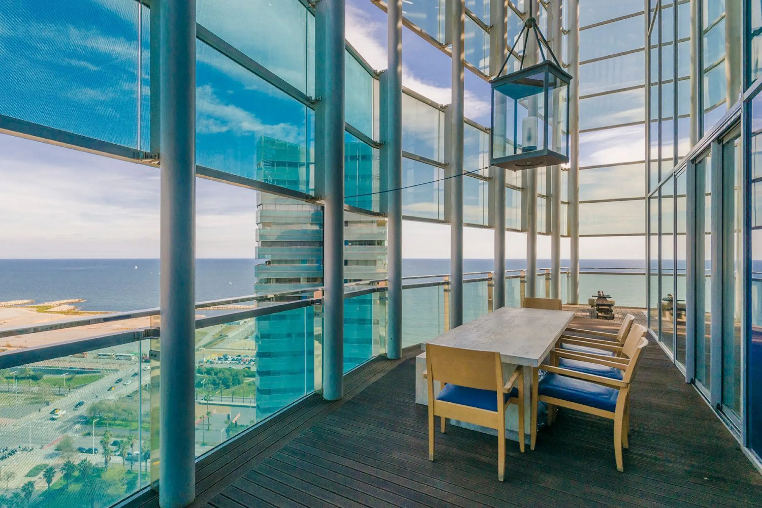Duplex Penthouse with Panoramic Terrace and Sea Views in Diagonal Mar, Barcelona