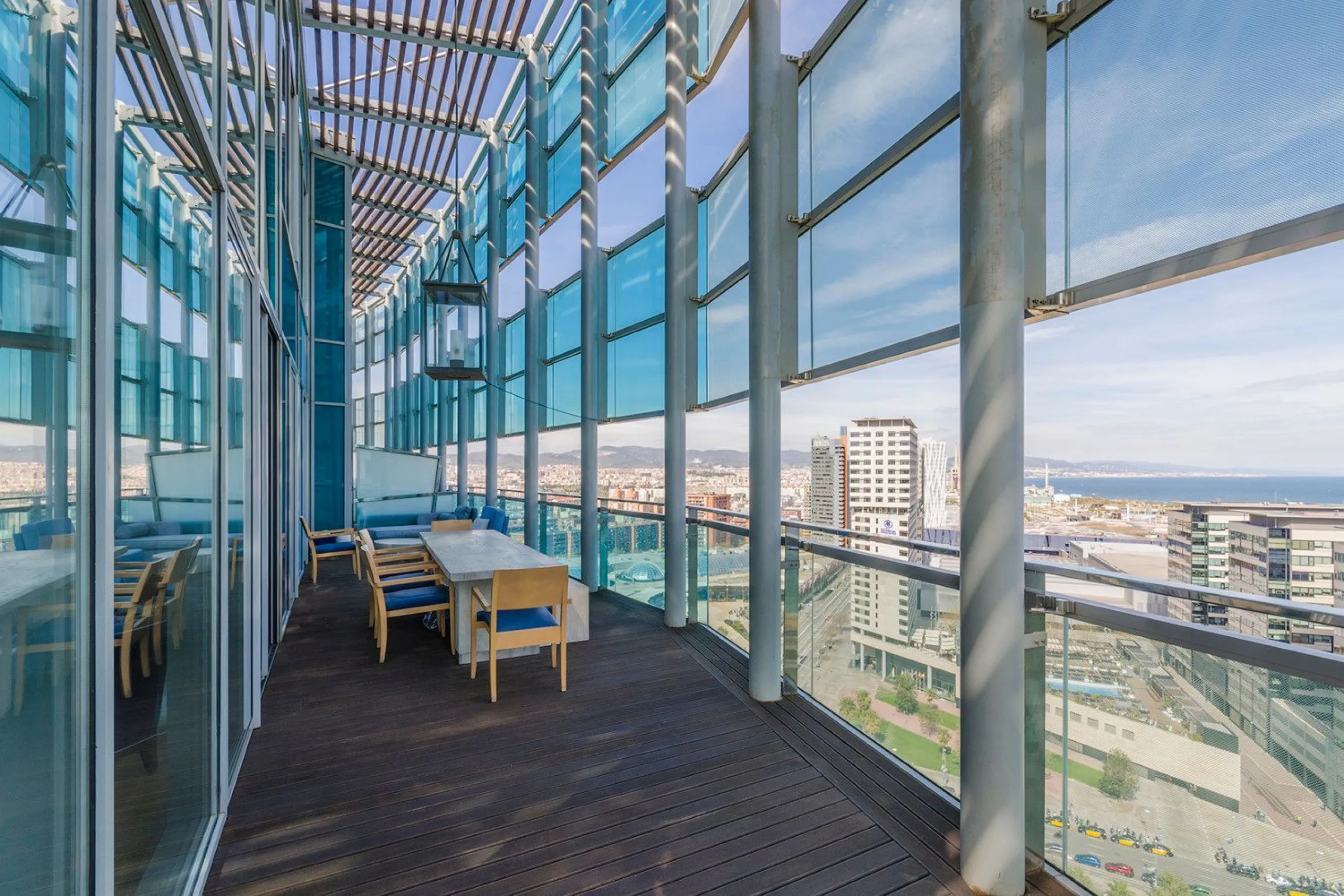 Duplex Penthouse with Panoramic Terrace and Sea Views in Diagonal Mar, Barcelona