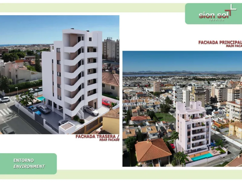 NEWLY BUILT 2-BEDROOM APARTMENTS WITH INCLUDED PARKING + COMMUNITY POOL, JUST 900m FROM THE BEACH - STARTING AT €269,000