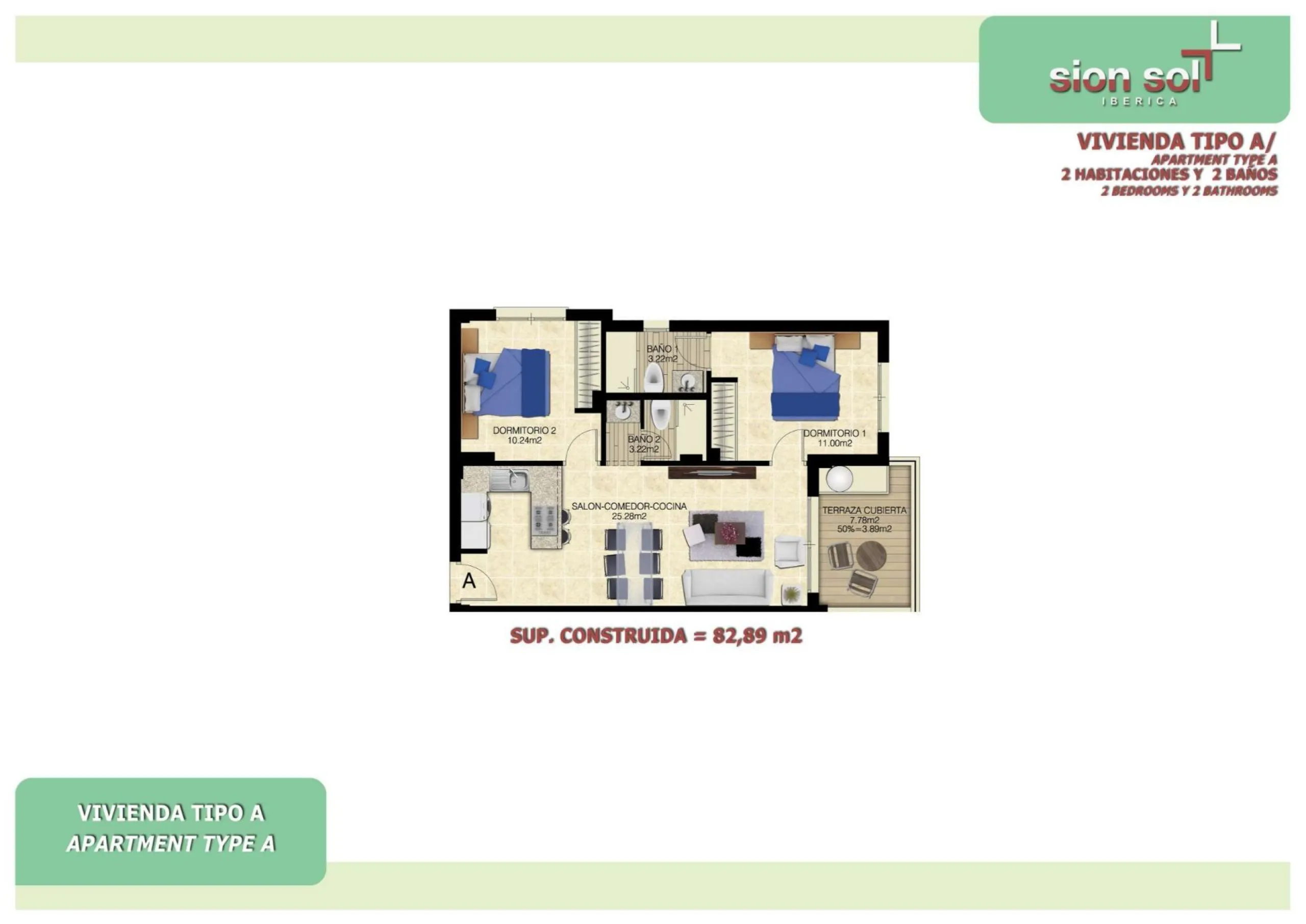 NEWLY BUILT 2-BEDROOM APARTMENTS WITH INCLUDED PARKING + COMMUNITY POOL, JUST 900m FROM THE BEACH - STARTING AT €269,000