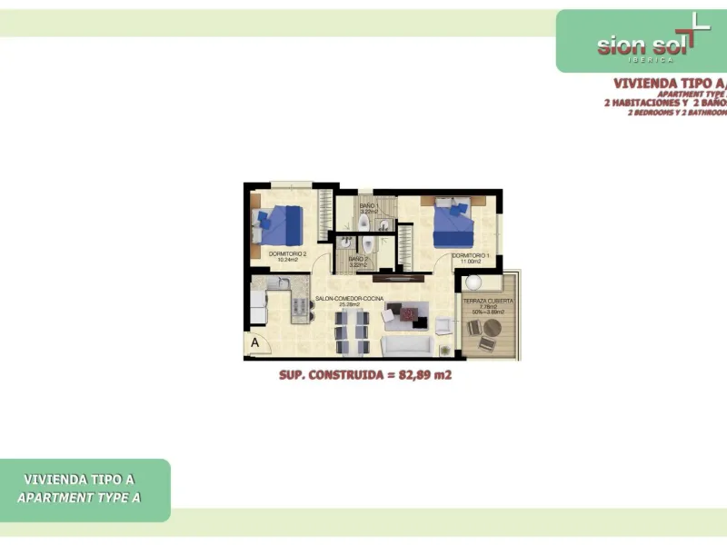 NEWLY BUILT 2-BEDROOM APARTMENTS WITH INCLUDED PARKING + COMMUNITY POOL, JUST 900m FROM THE BEACH - STARTING AT €269,000