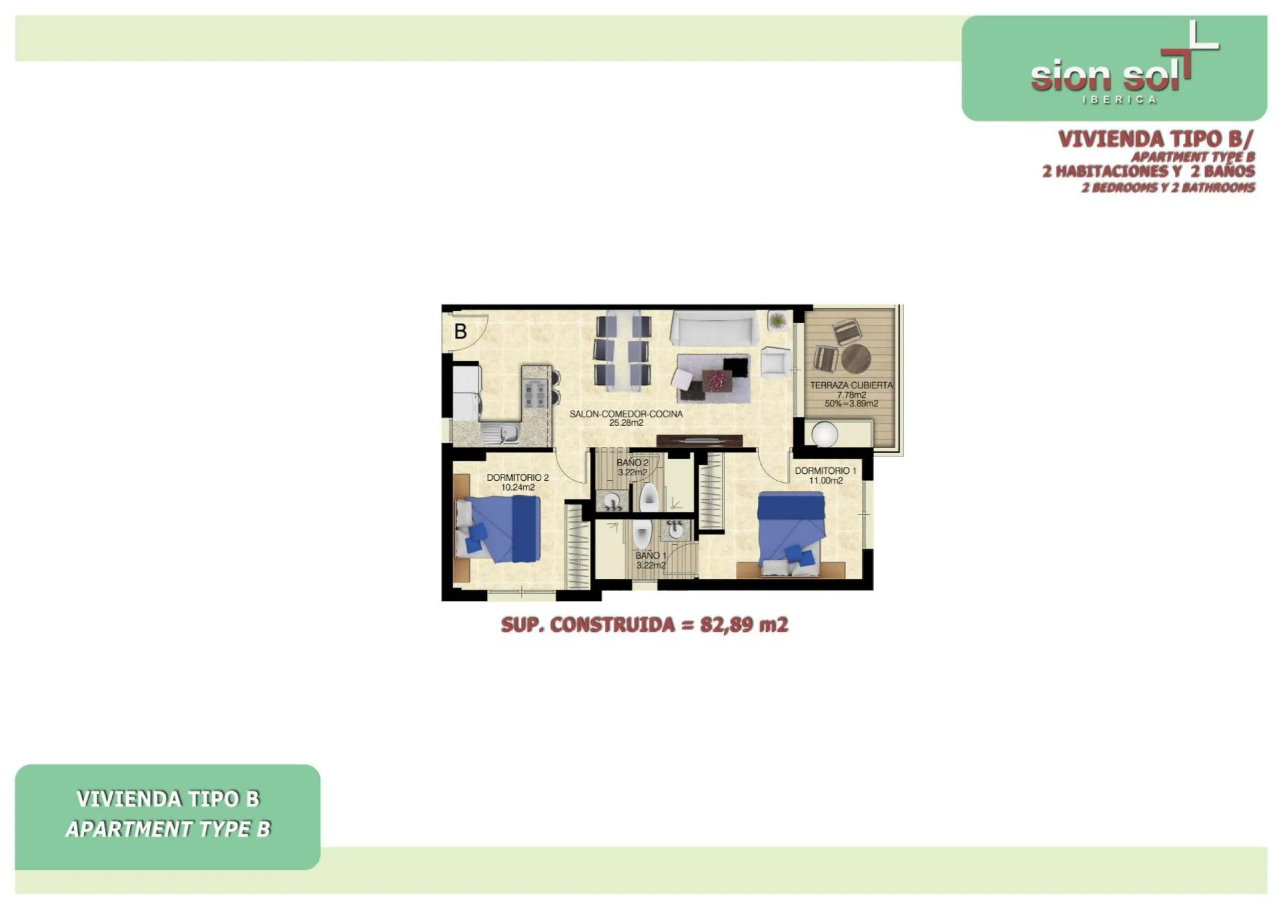 NEWLY BUILT 2-BEDROOM APARTMENTS WITH INCLUDED PARKING + COMMUNITY POOL, JUST 900m FROM THE BEACH - STARTING AT €269,000