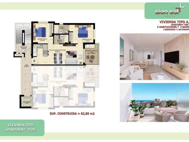 NEWLY BUILT 2-BEDROOM APARTMENTS WITH INCLUDED PARKING + COMMUNITY POOL, JUST 900m FROM THE BEACH - STARTING AT €269,000