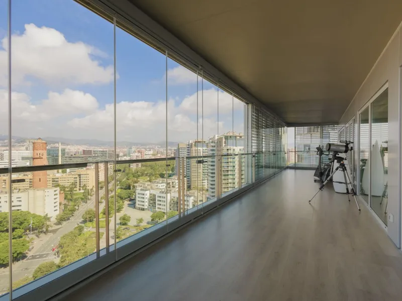 Luxury Sea-Front Apartment with Panoramic Terrace – Diagonal Mar, Barcelona