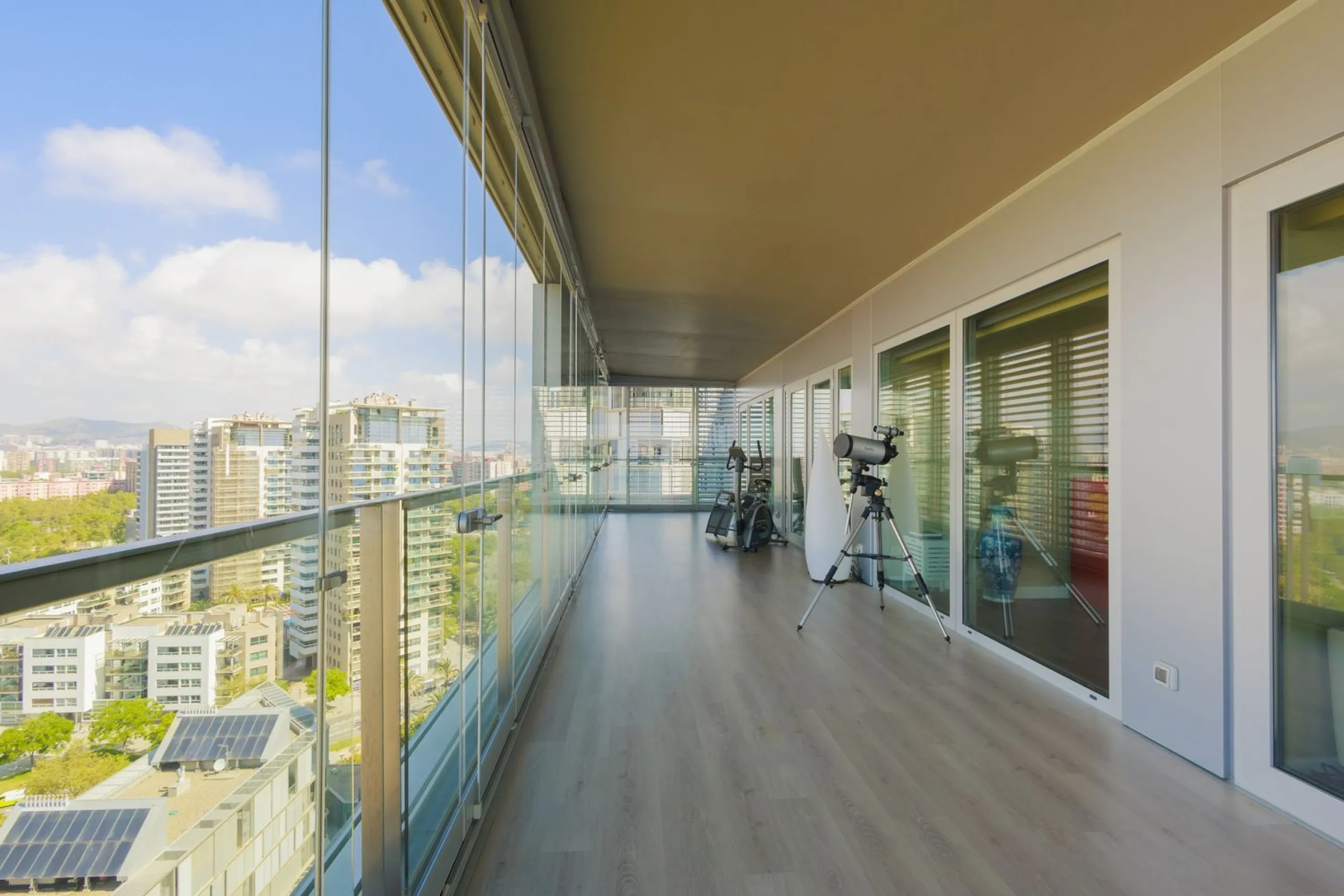 Luxury Sea-Front Apartment with Panoramic Terrace – Diagonal Mar, Barcelona