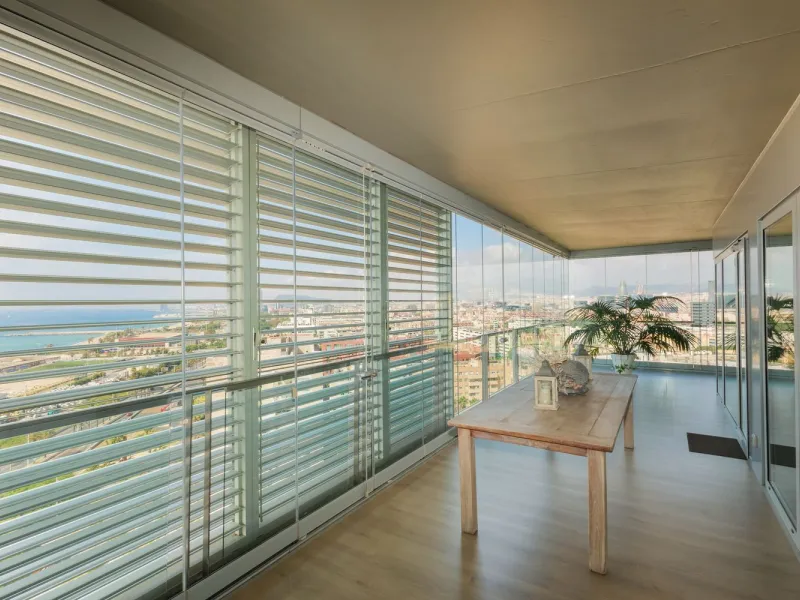 Luxury Sea-Front Apartment with Panoramic Terrace – Diagonal Mar, Barcelona