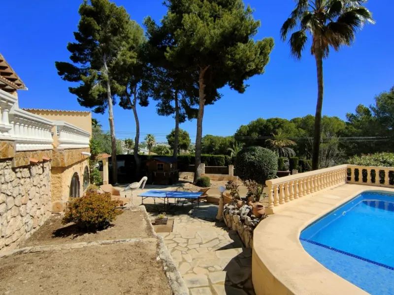 🌿☀️ Encantadora villa independiente en Moraira – amplitud, calidez y estilo mediterráneo ☀️🌿