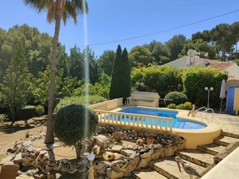 🌿☀️ Encantadora villa independiente en Moraira – amplitud, calidez y estilo mediterráneo ☀️🌿