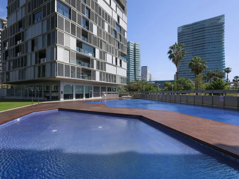 Luxury Sea-Front Apartment with Panoramic Terrace – Diagonal Mar, Barcelona
