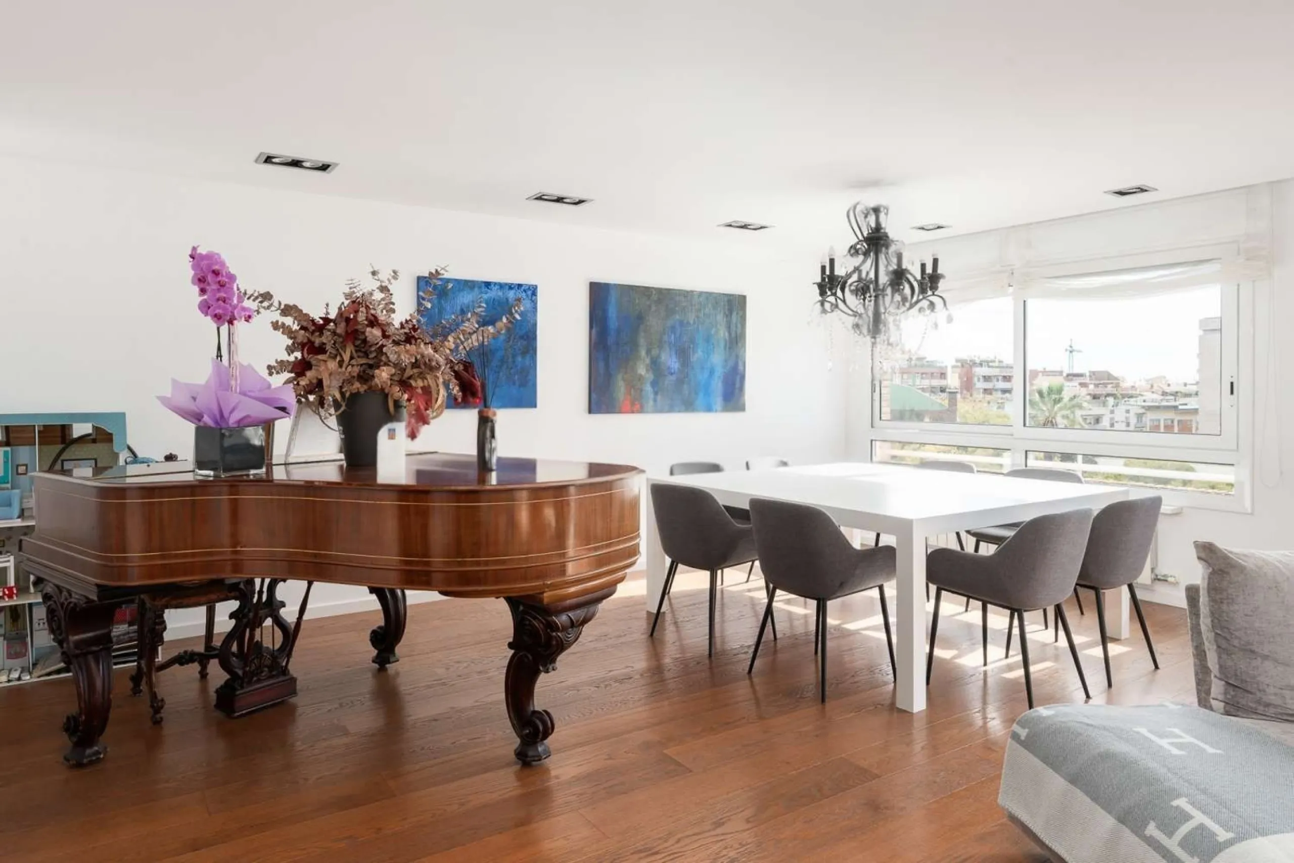 Ático dúplex con gran terraza y piscina privada en Sarria, Barcelona