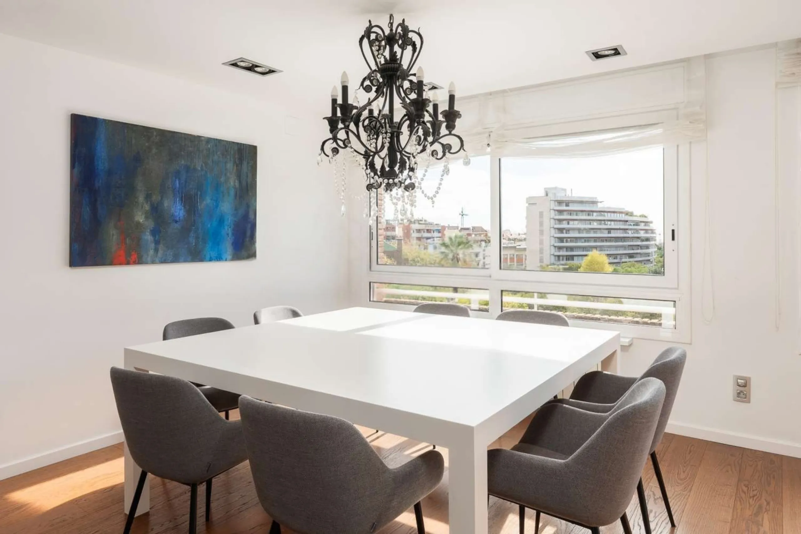 Ático dúplex con gran terraza y piscina privada en Sarria, Barcelona