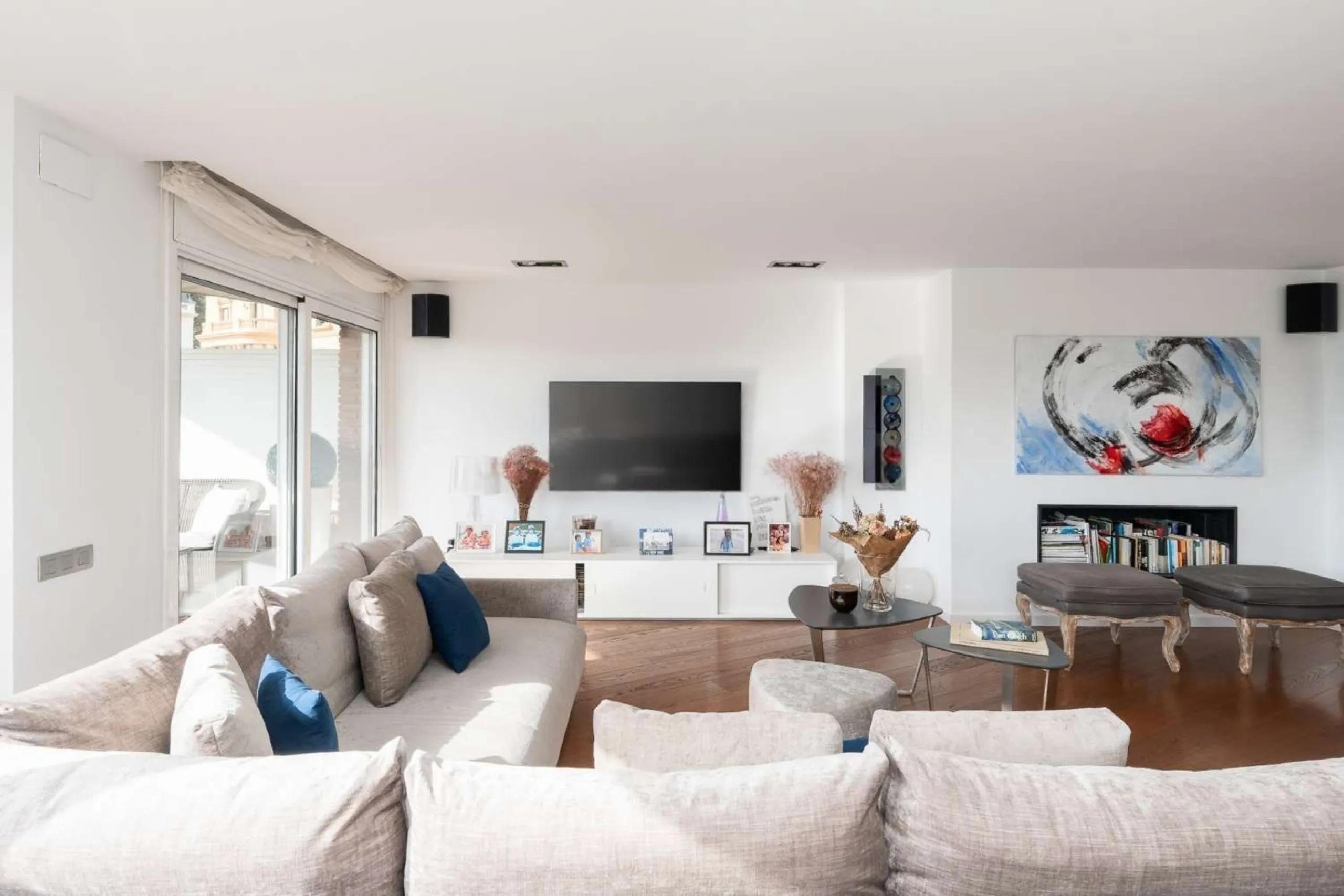Ático dúplex con gran terraza y piscina privada en Sarria, Barcelona