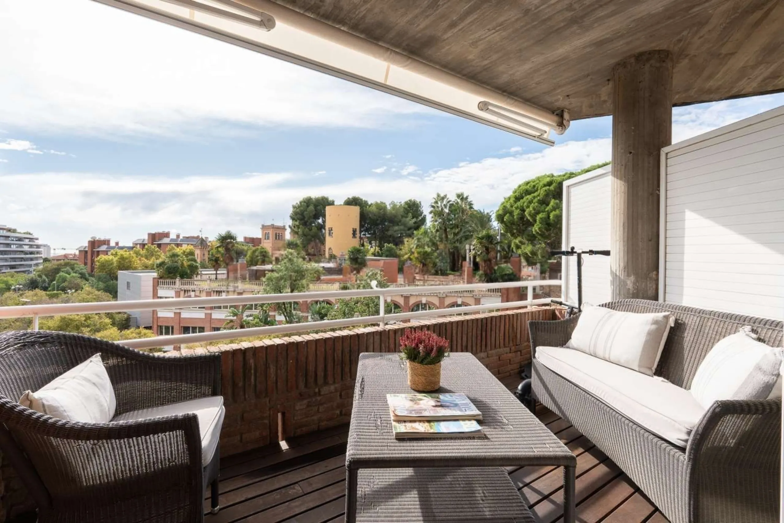 Ático dúplex con gran terraza y piscina privada en Sarria, Barcelona