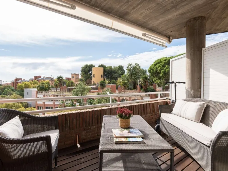 Ático dúplex con gran terraza y piscina privada en Sarria, Barcelona