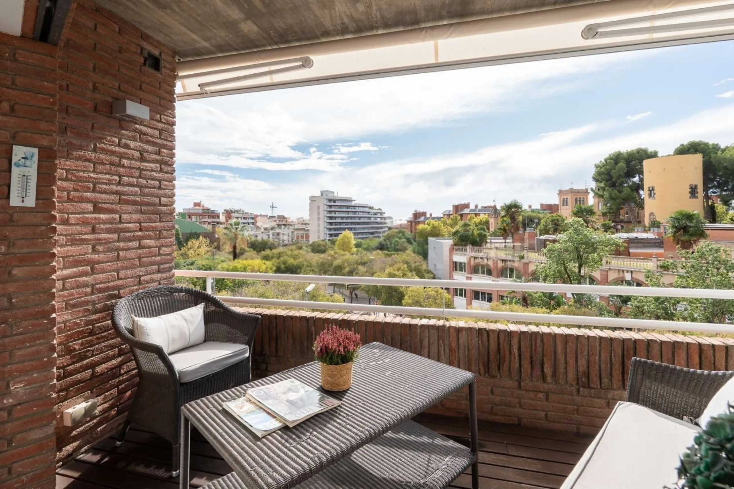 Ático dúplex con gran terraza y piscina privada en Sarria, Barcelona