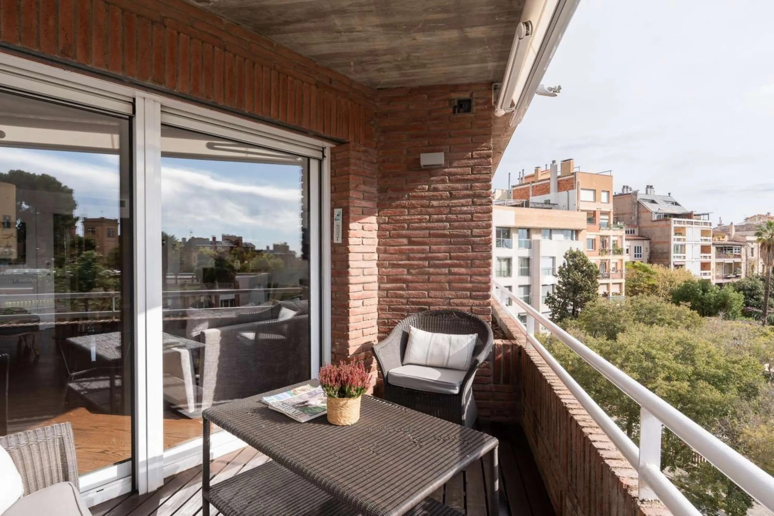 Ático dúplex con gran terraza y piscina privada en Sarria, Barcelona