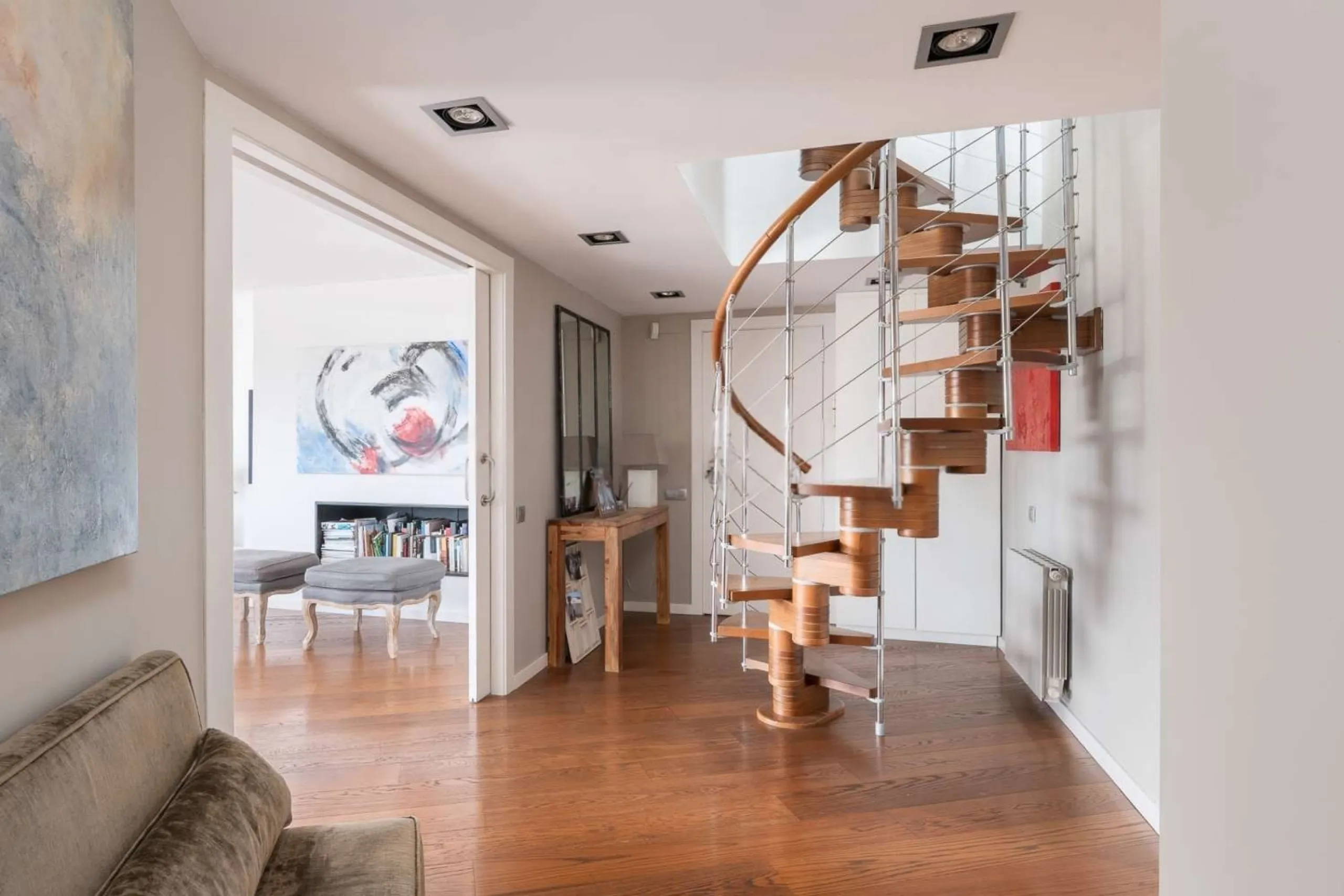 Ático dúplex con gran terraza y piscina privada en Sarria, Barcelona