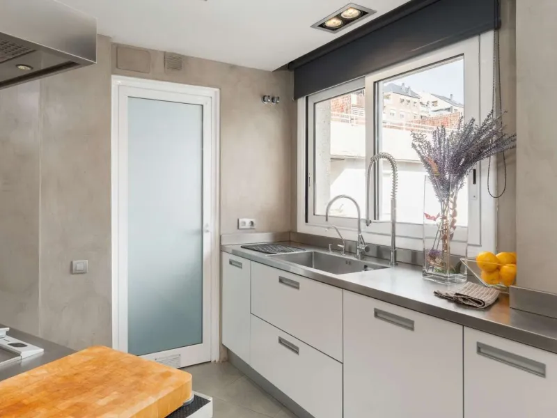 Ático dúplex con gran terraza y piscina privada en Sarria, Barcelona