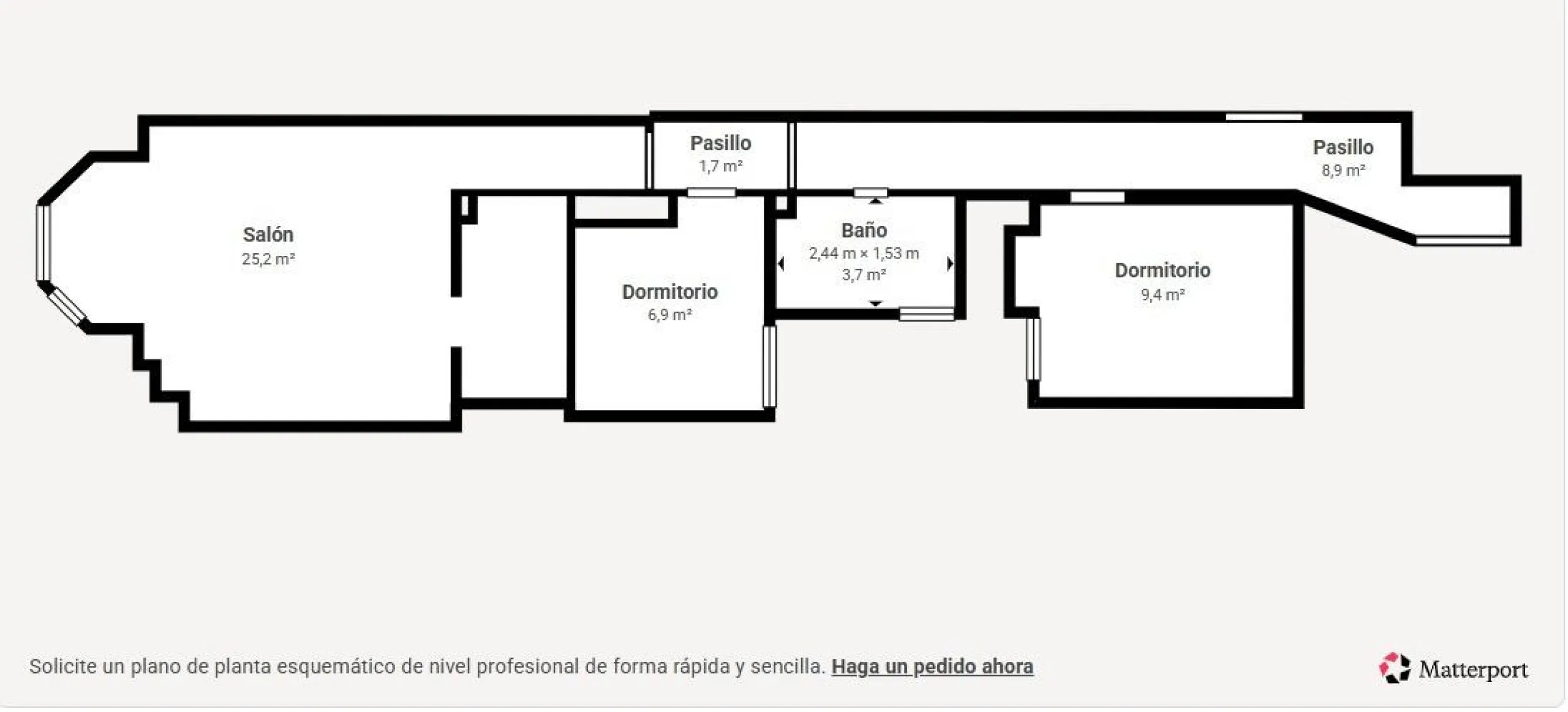 IMPECABLE VIVIENDA DE 2 HABITACIONES + PARKING EN PLENA AVENIDA DE LAS HABANERAS, A TAN SOLO 450m DE LA PLAYA