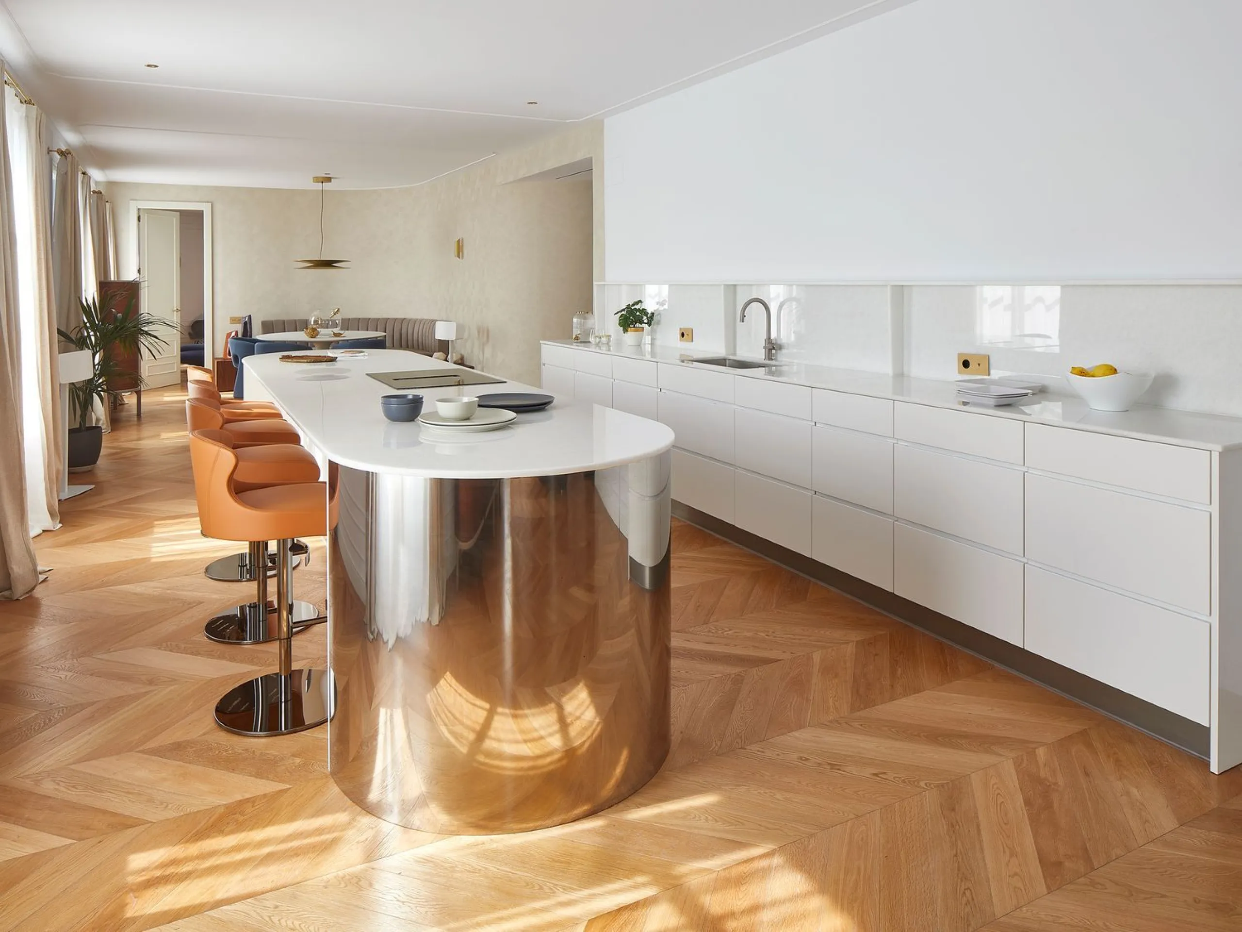 Ático con terraza privada y piscina en Barcelona, Eixample