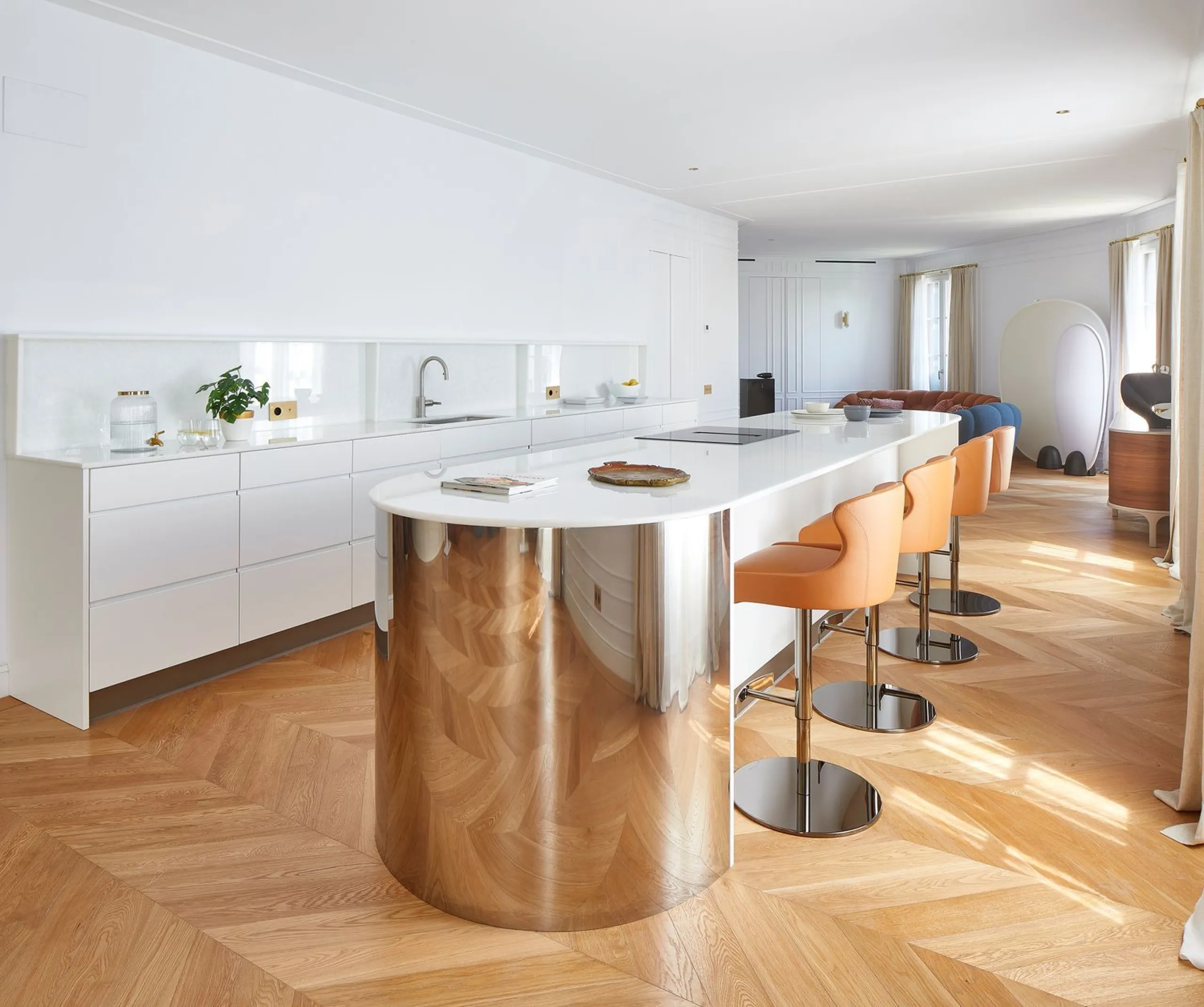Ático con terraza privada y piscina en Barcelona, Eixample