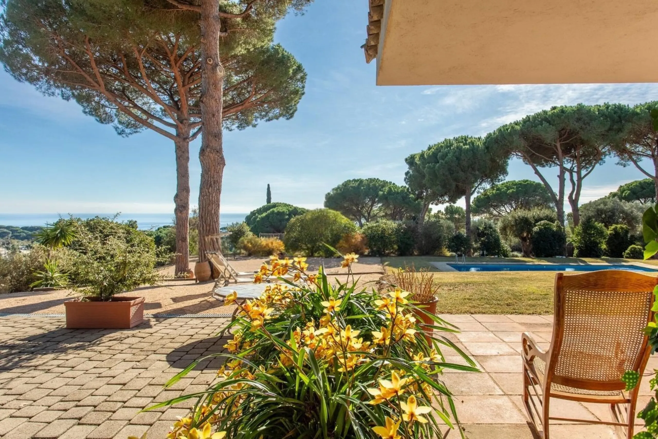 Single-Storey Mediterranean Villa with Sea Views in Sant Andreu de Llavaneres, Barcelona