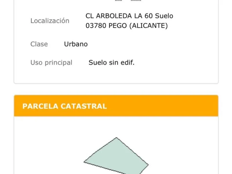 Parcela urbana de 700 m² con vistas al mar y montaña en Pego – a 15 minutos de Dénia 🌅